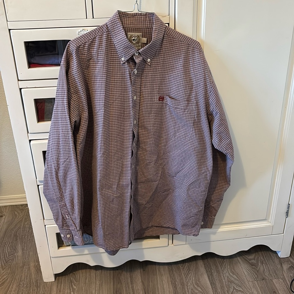 Men’s large cinch shirt